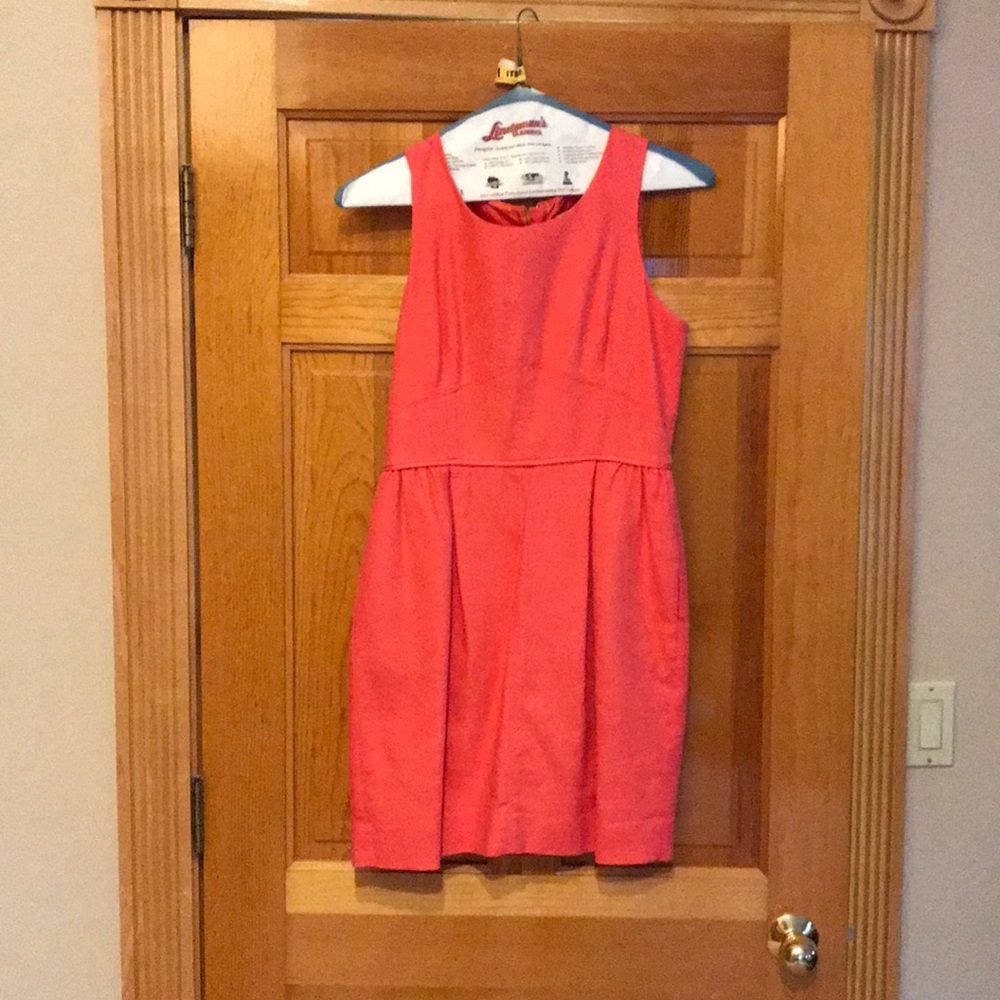 Pink semi formal dress JCrew